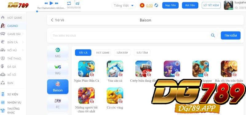 Các trò chơi bắn cá đổi thưởng hot tại dg789
